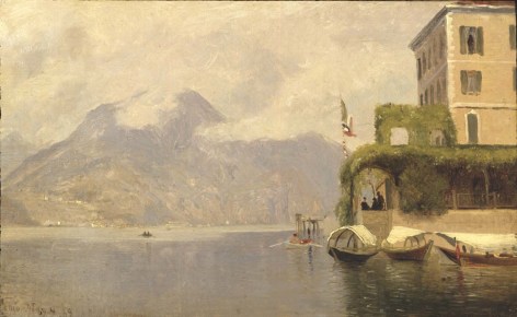 Jervis McEntee (1828-1891), Lake Como, Italy, 1869