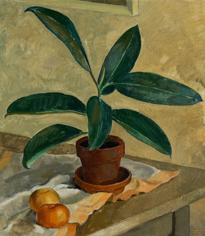 Marvin Cone (1891-1964), Rubber Plant, circa 1930s