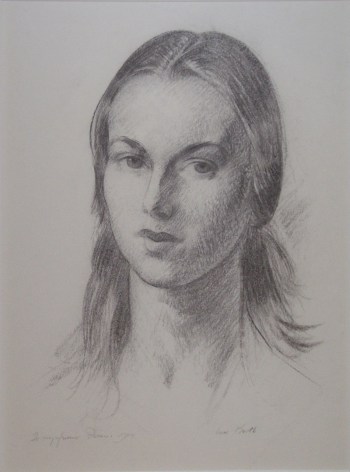 Abraham Leon Kroll (1884-1974), Portrait of a Woman, 1934