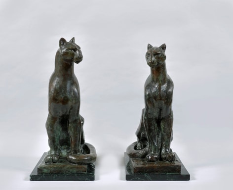 bronze cats