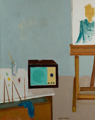 Herman Maril (1908-1986), Music in Studio, 1985