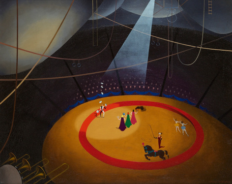 Virginia Berresford (1904-1995), Circus, circa 1930-1940