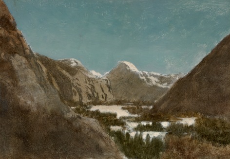 William Bradford (1827-1892), Yosemite in Winter, 1878