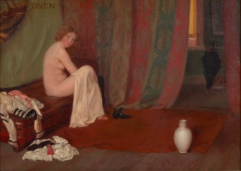 William McGregor Paxton (1869-1941), Model in the Artist&rsquo;s Studio