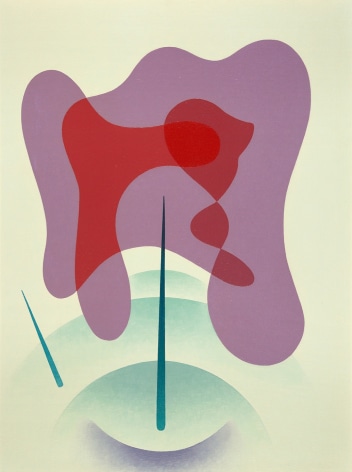 Raymond Jonson (1891-1982), Oil #6, 1942
