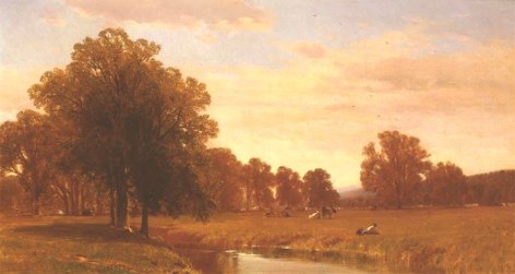 George Henry Smillie (1840-1921), Trees and Meadows of Berkshire, 1871