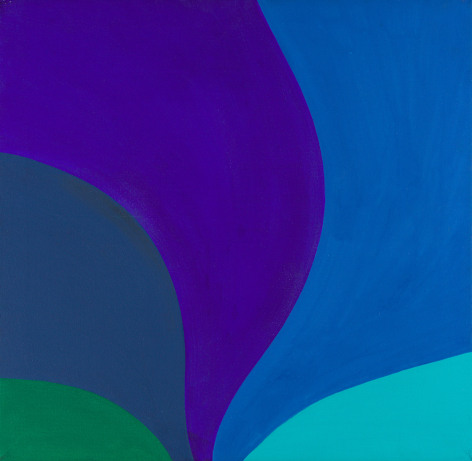 Michael Michaeledes (b. 1927)&nbsp;, Blue Variations, 1967
