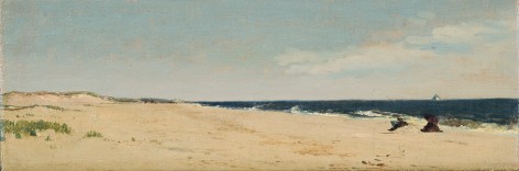 Jervis McEntee (1828-1891), Beach Scene, Long Island, 1879