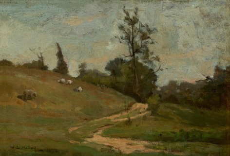 Willard Leroy Metcalf (1858-1925), New England Landscape in Summer, 1878