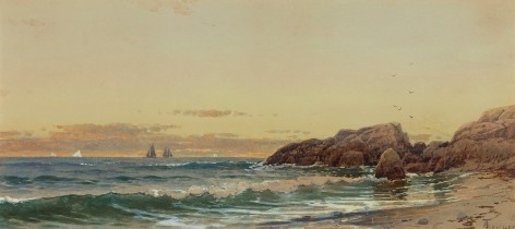 Alfred Thompson Bricher (1837-1908), Golden Glow