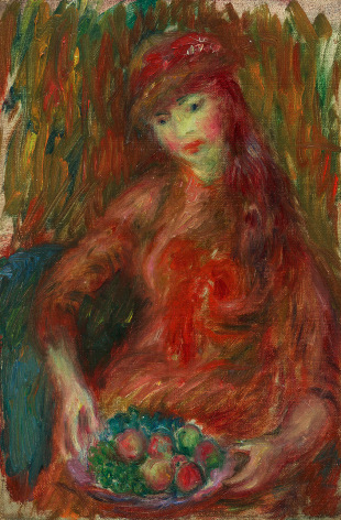 William Glackens (1870-1938), Girl with Fruit