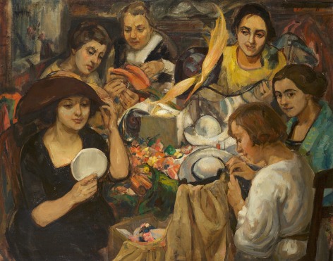Theresa F. Bernstein (1895-2002), The Milliners, 1923