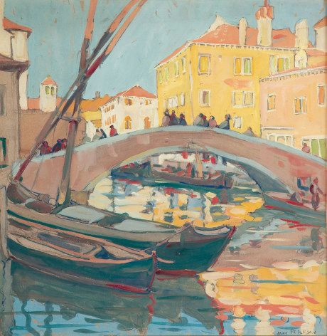 Jane Peterson (1876-1965)&nbsp;&nbsp; &nbsp;&nbsp;&nbsp;&nbsp;&nbsp;&nbsp;&nbsp;&nbsp;&nbsp;&nbsp;&nbsp; &nbsp;&nbsp;&nbsp; , Venice, Late Afternoon