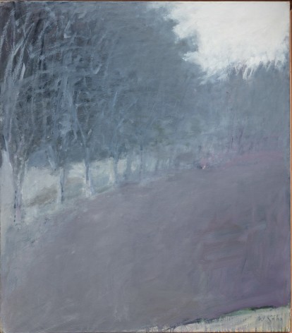 Wolf Kahn (b.1927), Tree Row, circa 1960