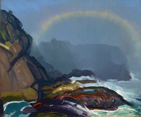 George Wesley Bellows (1882-1925), Fog Rainbow, 1913