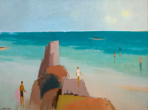 Herman Maril (1908-1986), Kendall Lane Beach, 1983
