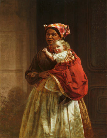 Thomas Waterman Wood (1823-1903), Nurse and Child, 1868