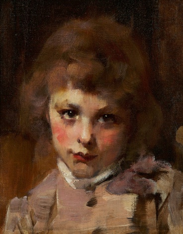 James Jebusa Shannon (1862-1923), Portrait of a Child, circa 1886