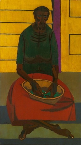 Robert Gwathmey (1903-1988), Shelling Peas, circa 1945