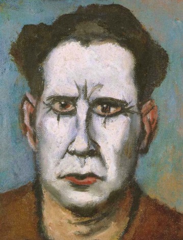 Walt Kuhn (1877-1949), White Face Clown with Full Head of Hair