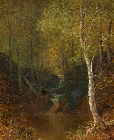 Ralph Albert Blakelock (1845-1919), A Glen in the Catskills