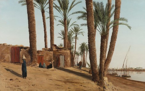 Lockwood de Forest (1850-1932), Bank of the Nile Opposite Cairo, Egypt
