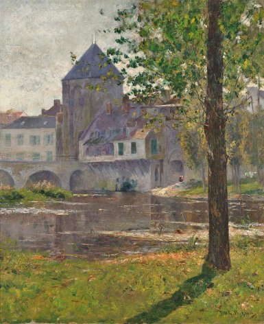 William Lamb Picknell (1853-1897), Late Afternoon, Moret, circa 1894