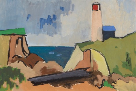 Herman Maril (1908-1986), Highland Light, 1952