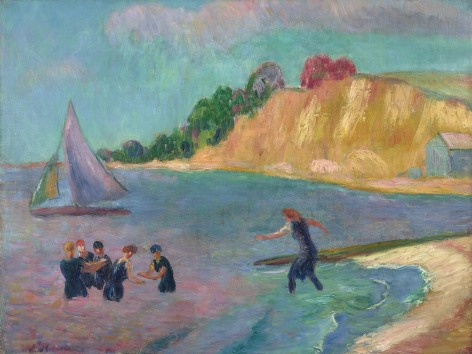 seascape with figures