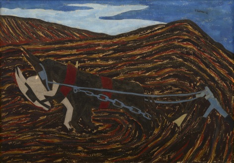 Jacob Lawrence (1917-2000), The Plowman (Spring Plowing), 1942