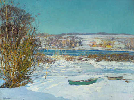 Edward Willis Redfield (1869-1965), Frozen Creek