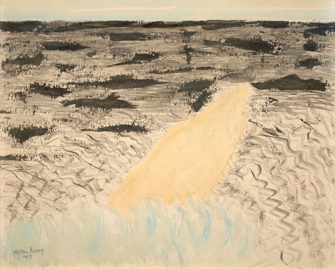 Milton Avery (1885-1965), Sand Spit, 1957