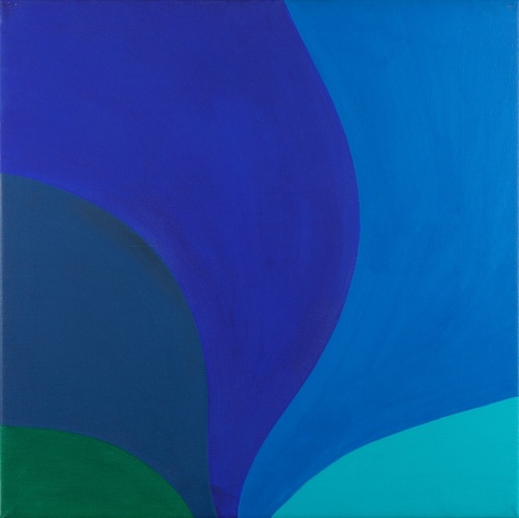 Michael Michaeledes (1927-2015), Blue Variations, 1967