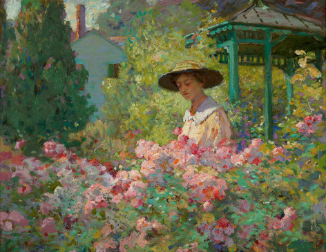 Abbott Fuller Graves (1859-1936), In the Garden