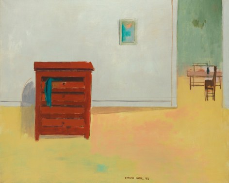 Herman Maril (1908-1986), Interior with Dresser, 1983