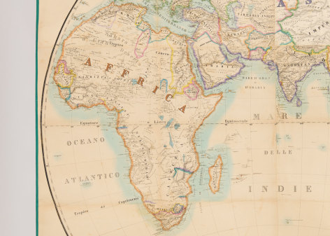 hemisphere map