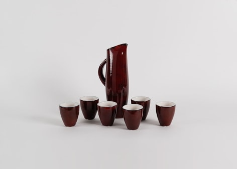 Chambost cups and vase