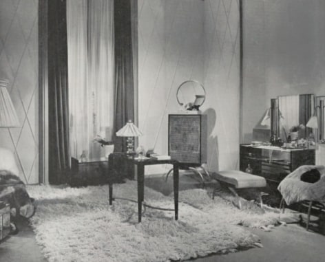 chest of drawers mirrored deco