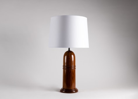 Bill Willis Iroko Wood Lamp