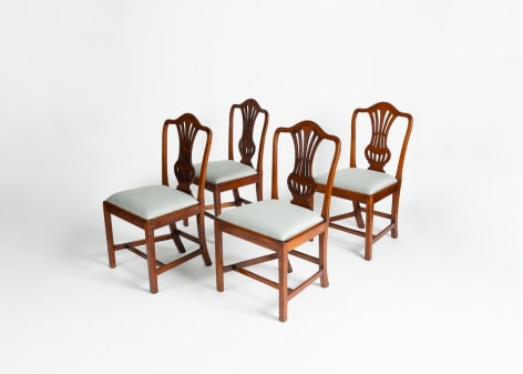 A Set of Four George III Dining Chairs