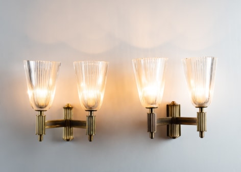Pair of Two-Arm Sconces