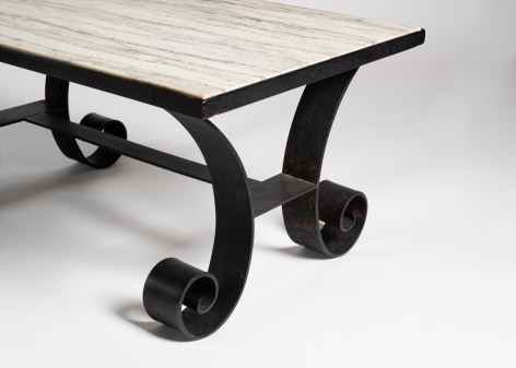 Rectangular Stone Topped Coffee Table