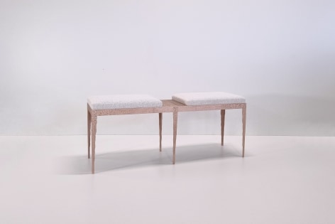 empreinte le mounier bronze bench