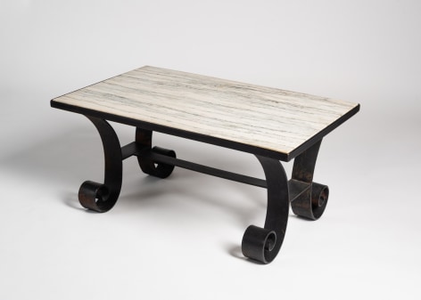 Rectangular Stone Topped Coffee Table