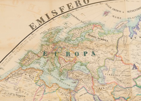 hemisphere map