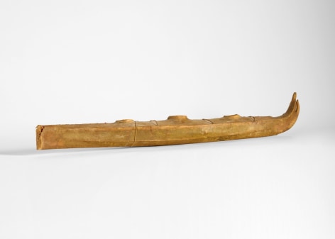Inuit canoe model