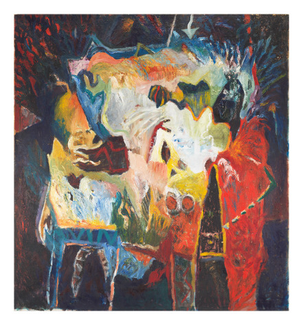 Desert Night, 1985, Oil and wax on canvas