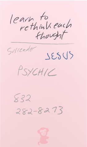 Rachel Hecker, Surrender, Jesus, Psychic, 2008