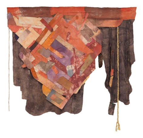 Untitled, 1973, Mixed media on canvas