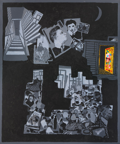 The Studio (Francis Bacon), 2020, Acrylic on canvas
